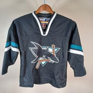 San Jose Sharks NHL CCM Official Licensed Youth Kids Jersey Sports Patches Small